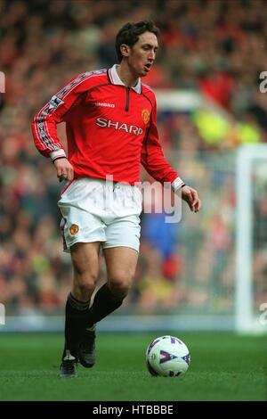 JONATHAN GREENING MANCHESTER UNITED FC 22 March 1999 Stock Photo