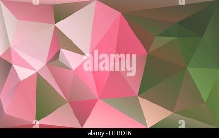 Low poly background. Decorative digital ornament. Graphic design element with geometry. Polygonal style backdrop with triangular geometric pattern. Mi Stock Vector