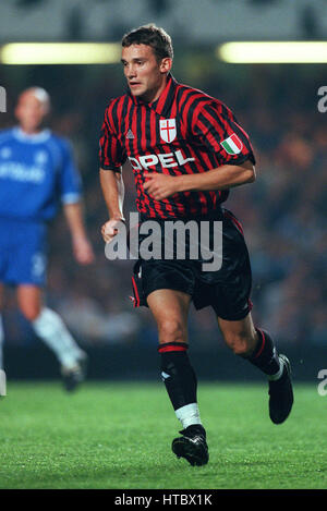 ANDRIY SHEVCHENKO AC MILAN 19 September 1999 Stock Photo