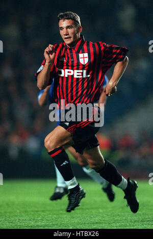 ANDRIY SHEVCHENKO AC MILAN 19 September 1999 Stock Photo