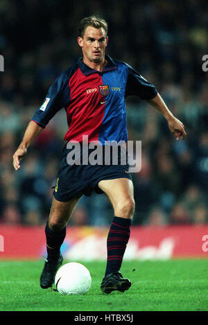 RONALD DE BOER FC BARCELONA 07 November 1999 Stock Photo