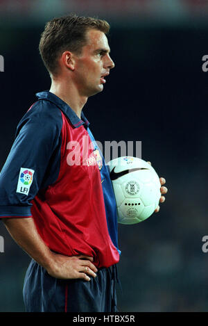 RONALD DE BOER FC BARCELONA 07 November 1999 Stock Photo