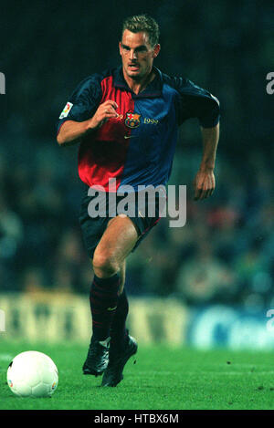 RONALD DE BOER FC BARCELONA 07 November 1999 Stock Photo