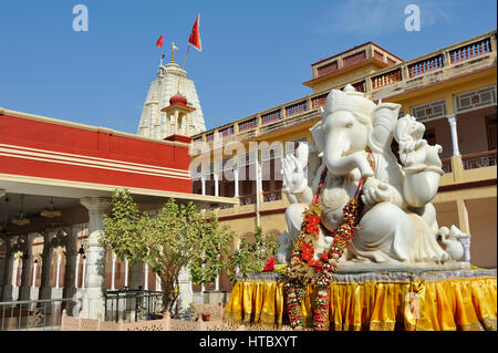 India Rajasthan Rani Sati Temple Jhunjhunu Stock Photo