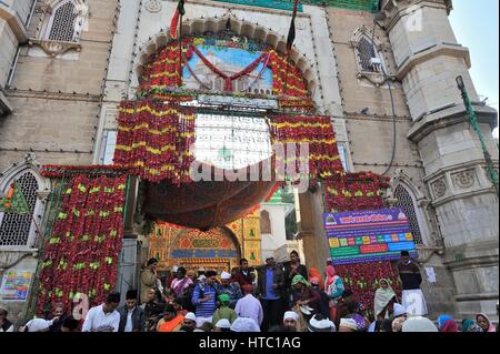 Ajmer Sharif Dargah entrance Rajasthan India Stock Photo