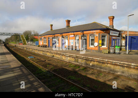 Camborne railway station, Cornwall UK Stock Photo - Alamy