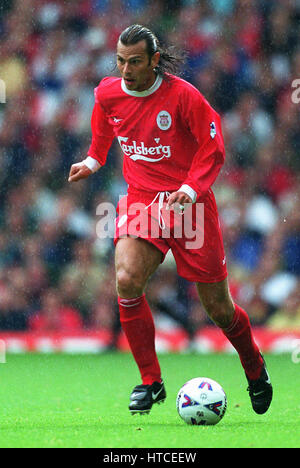 PATRIK BERGER LIVERPOOL FC 14 August 1999 Stock Photo