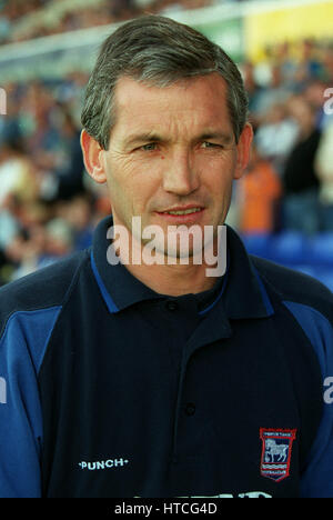 GEORGE BURLEY IPSWICH TOWN MANAGER 30 August 1999 Stock Photo