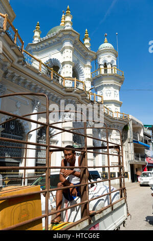 Myanmar (formerly Burma). Mon State. Mawlamyine (Moulmein). Kaladan Mosque Stock Photo