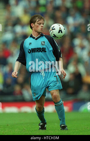 ALAN MAHON TRANMERE ROVERS FC 12 September 1999 Stock Photo