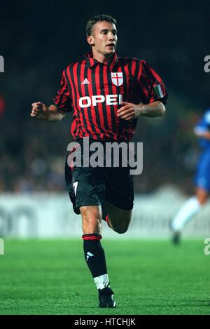 ANDRIY SHEVCHENKO AC MILAN 19 September 1999 Stock Photo