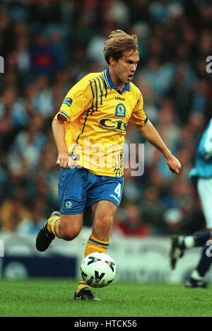 JASON MCATEER BLACKBURN ROVERS FC 23 October 1999 Stock Photo