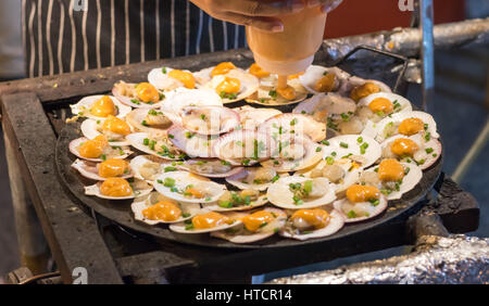 Seafood is any form of sea life regarded as food by humans Stock Photo