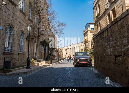 Azerbaijan, Baku, Old town city Stock Photo