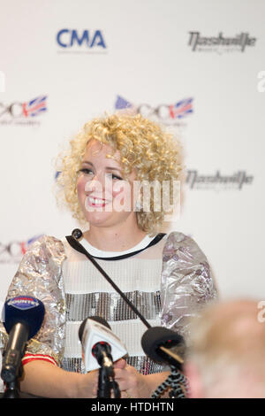 London, UK. 10th March 2017. CAM appearing at the Country2Country music festival at the O2 in London Credit: The Photo Access/Alamy Live News Stock Photo