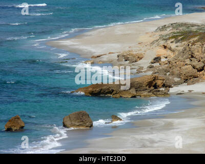 Sardinia, Sinis Peninsula, San Giovanni di Sinis beach Stock Photo