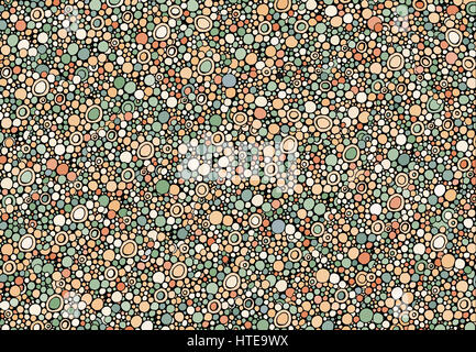 Abstract background consisting of different size colored circles.Vector Stock Photo