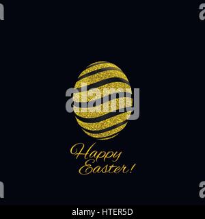 Easter eggs set Stock Vector