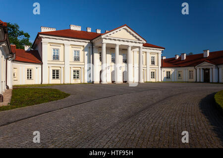 Siedlce, classical palace, Masovia, Poland. Stock Photo