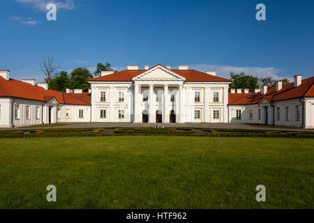 Siedlce, classical palace, Masovia, Poland. Stock Photo