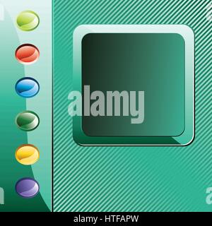 color buttons Stock Vector