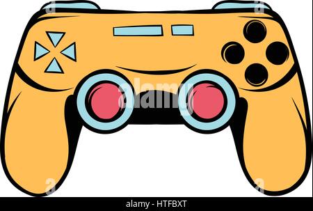 Console joystick icon cartoon Stock Vector