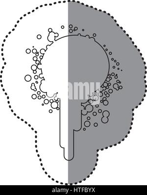 contour paint stains icon Stock Vector Image & Art - Alamy
