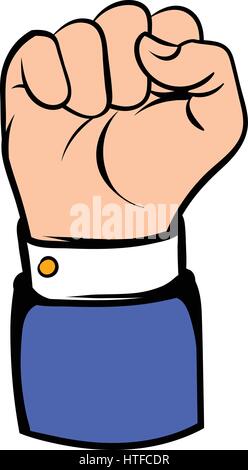 fist at rest clipart
