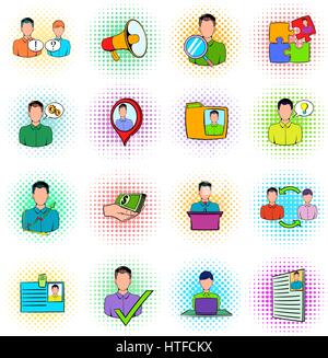 Human Resources icons set collection - Human Resources Icons Set Htfckx 