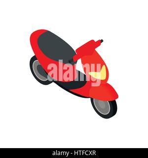 Motorbike icon, isometric 3d style  Stock Vector