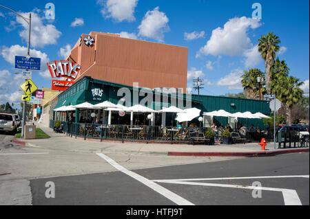 Patys classic diner and coffee shop in Toluca Lake, California Stock Photo