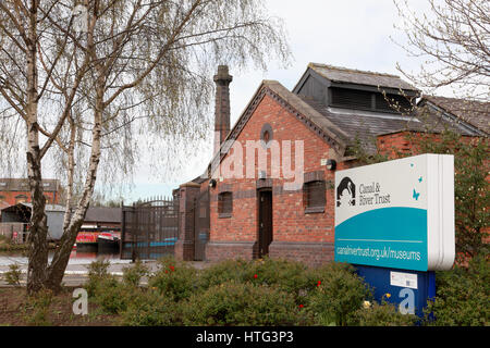 The Canal and River Trust museum at Ellesmere Port Stock Photo