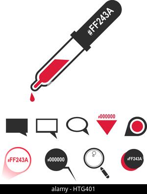 Color system of the RGB vector background Stock Vector