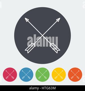 Arows icon. Stock Vector