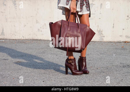 Womens shoes and bags Stock Photo