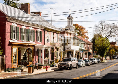 Shepherdstown, West Virginia. West German Street Scene Stock Photo - Alamy