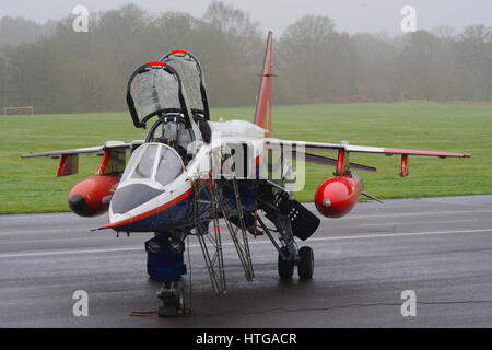 Sepecat Jaguar T 2A, ZB615,  at RAF Cosford, Stock Photo