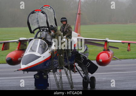 Sepecat Jaguar T 2A, ZB615,  at RAF Cosford, Stock Photo