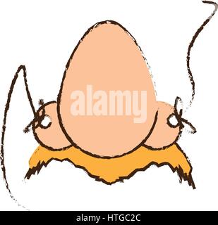 noseapril fools image Stock Vector