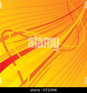 red orange abstract Stock Vector
