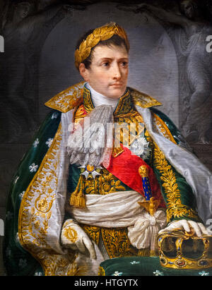 Portrait of Napoleon Bonaparte of France by Andrea Appiani during the ...