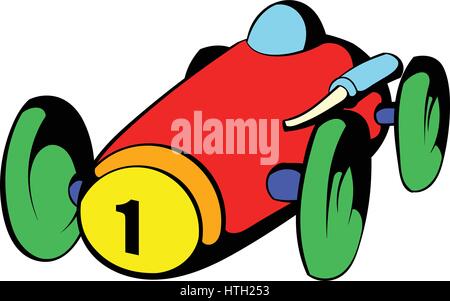 cartoon f1 car racing icon set Stock Vector Image & Art - Alamy