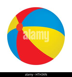 Colorful ball icon, isometric 3d style Stock Vector