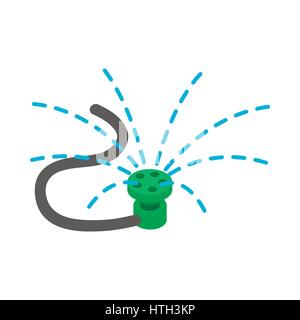 Sprinkler icon, isometric 3d style  Stock Vector