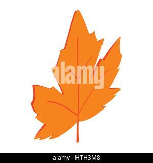 Maple leaf icon, isometric 3d style  Stock Vector