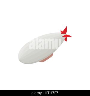 Airship icon, isometric 3d style Stock Vector