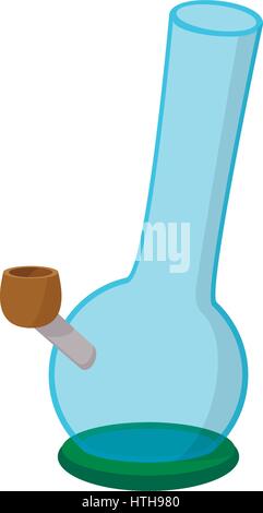 Bong for smoking icon cartoon Stock Vector Art & Illustration, Vector ...