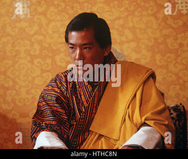 His Majesty Jigme Singye Wangchuck, King of Bhutan, Bhutan, Himlaayas Stock Photo