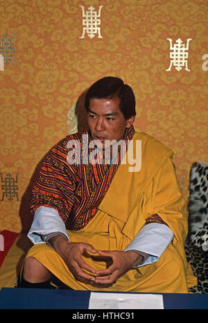 His Majesty Jigme Singye Wangchuck, King of Bhutan, Bhutan, Himlaayas Stock Photo