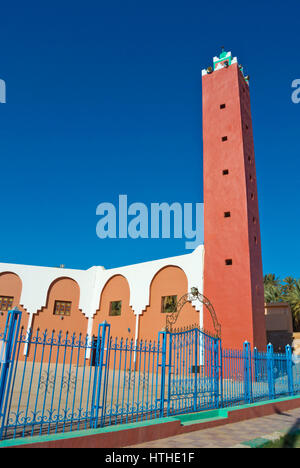 Mosque Sidi Hussayn, Taghjijt, Guelmim-Oued region, Morocco Stock Photo